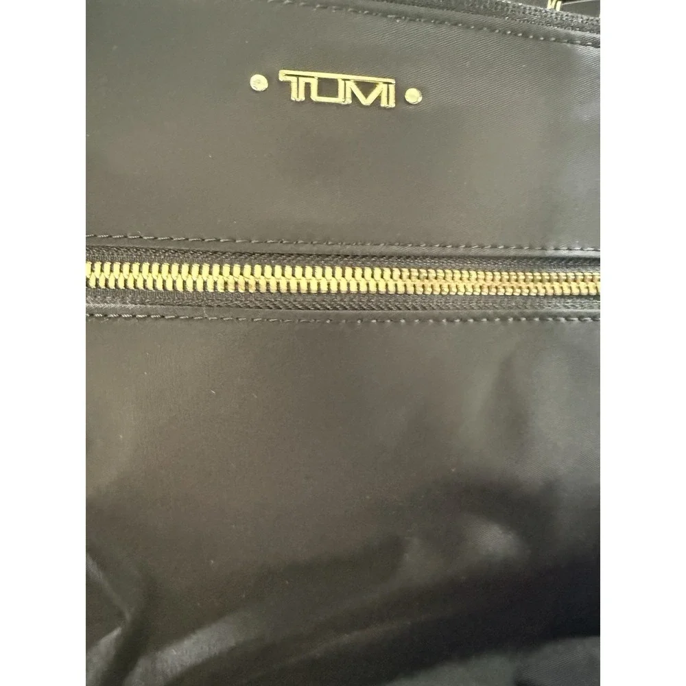 TUMI Sheryl Business Tote VOYAGEUR - Black With Gold‎ Hardware 1